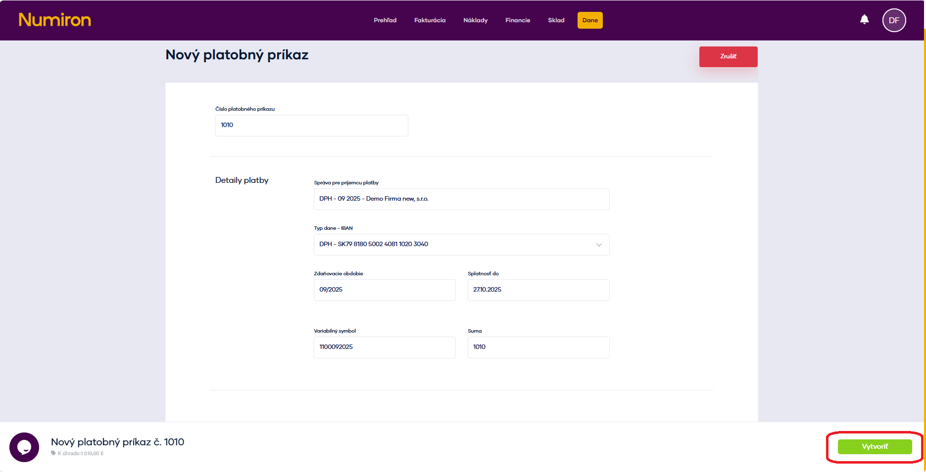 platobny prikaz dani final